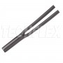 Techflex ET20.31BK Cable Pants Y-подібні "штани" для акустичного кабелю - 8 мм на 2 провідники