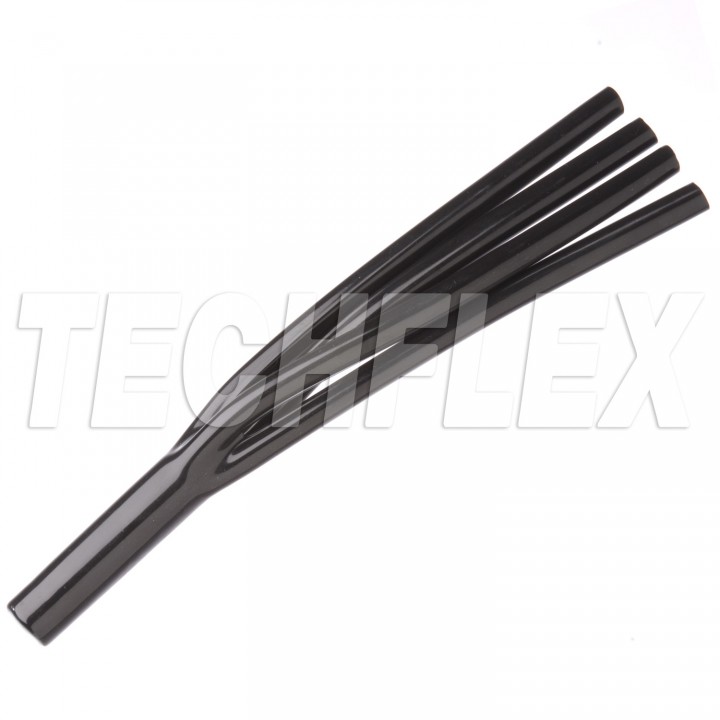 Techflex ET40.37BK Cable Pants Y-подібні "штани" для акустичного кабелю - 9,5 мм на 4 провідники