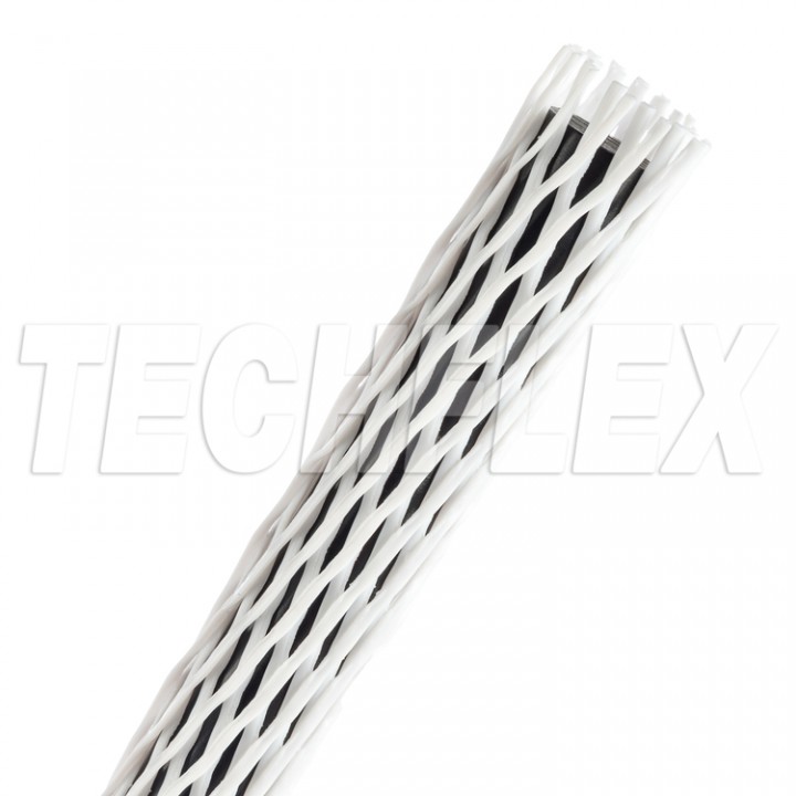 Techflex PGN0.50WH Захисна сітка для деталей, розмір - 12.7 mm, колір - білий