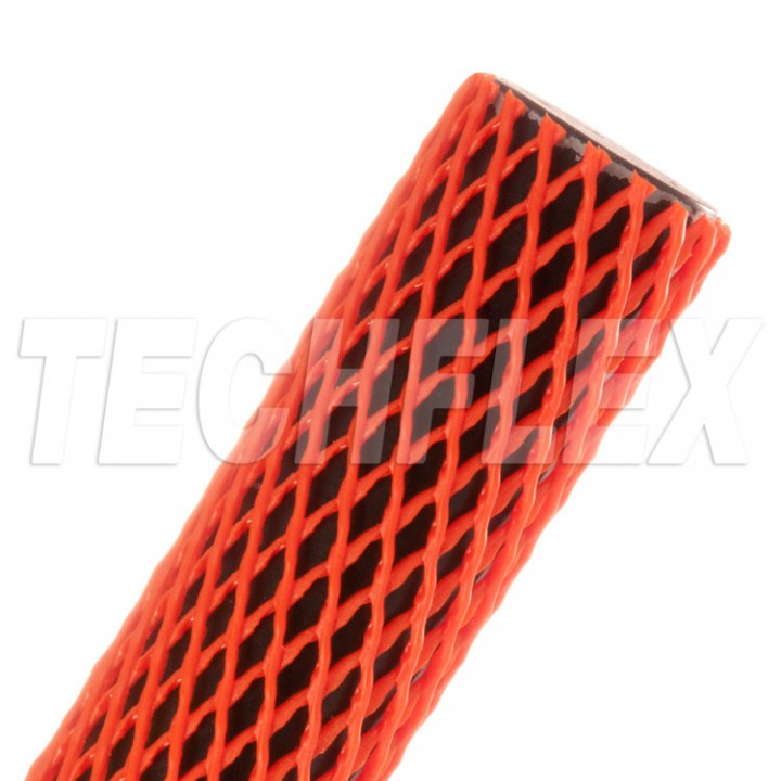 Techflex PGN0.75OR Захисна сітка для деталей, розмір - 19,0 мм, колір - помаранчевий