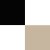 White/Beige/Black