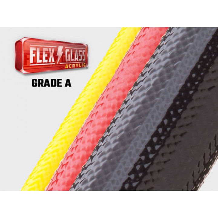 Techflex AGA0.44 Acrylic Flex Glass - Grade A Термооброблена кабельне обплетення зі скловолокна покрите акриловою смолою, розмір 11.11 mm