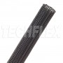 Techflex F3601.00BK F360 Гнучка жорстка плетена трубка з бічним розрізом в стилі F6
