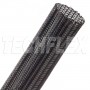 Techflex F3601.00BK F360 Гнучка жорстка плетена трубка з бічним розрізом в стилі F6