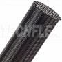 Techflex F3601.00BK F360 Гнучка жорстка плетена трубка з бічним розрізом в стилі F6