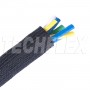 Techflex DBN0.88BK Dura-Braid Розмір 22.23 mm, високоякісна безшовна захисна кабельна оплетка