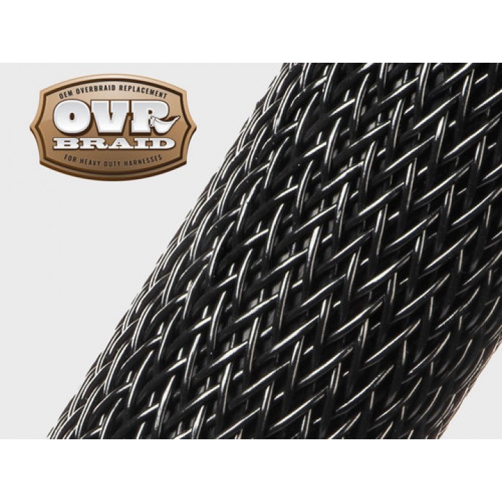 Techflex OVR0.75BK OVR Braid Розмір 19.05 mm, швидка і ефективна установка для зовнішніх підвісок двигуна і салону