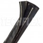 Techflex DWT1.00BK Turtle Wrap Розмір 25.4 mm, вогнестійка обплетення, замок-липучка шириною 12,5 мм