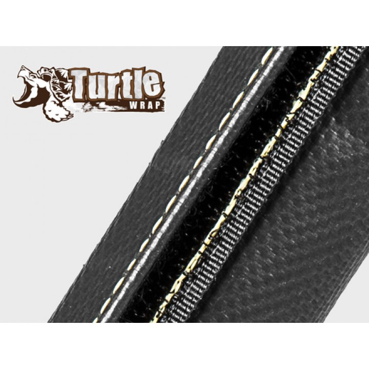 Techflex DWT1.00BK Turtle Wrap Розмір 25.4 mm, вогнестійка обплетення, замок-липучка шириною 12,5 мм