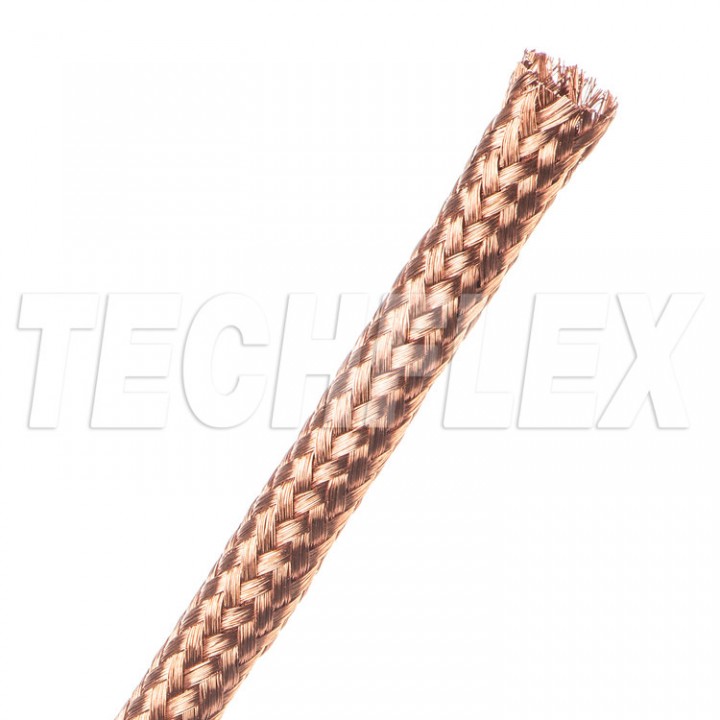 Techflex MBC0.25CP Copper Braid Розмір 6.35 mm, мідна оплетка 100%