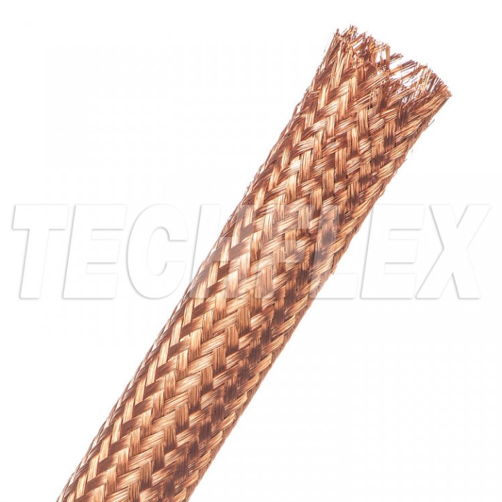 Techflex MBC0.75CP Copper Braid Розмір 19.1 mm, мідна оплетка 100%