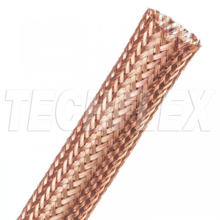 Techflex MBC1.00CP Copper Braid Розмір 25.4 mm, мідна оплетка 100%