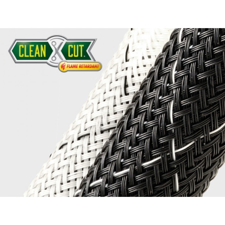 Techflex Clean Cut Flame Retardant CCF0.13 Розмір 3.18 mm, вогнестійка і стійка до зносу кабельне обплетення
