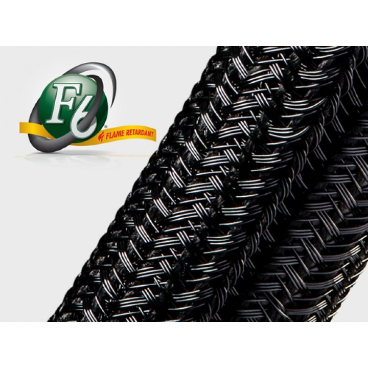 Techflex F6F2.00TB Flexo F6 Flame Retardant Розмір 50.8 mm, вогнестійка, самозакривющаяся кабельне обплетення