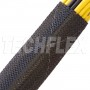 Techflex F9T2.50 Flexo TightWeave FR Розмір 63.5 mm, щільно пов'язана кабельне обплетення 9-мілов вогнезахисного моноволокна