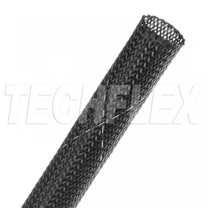 Techflex FRP0.75TB Flexo FR Plus Розмір 19,00 мм, колір - чорний із білим індикатором