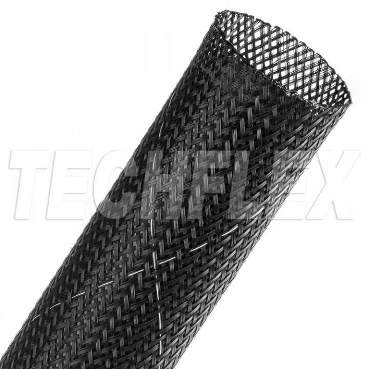 Techflex FRP1.50TB Flexo FR Plus Розмір 38,1 мм, колір - чорний із білим індикатором
