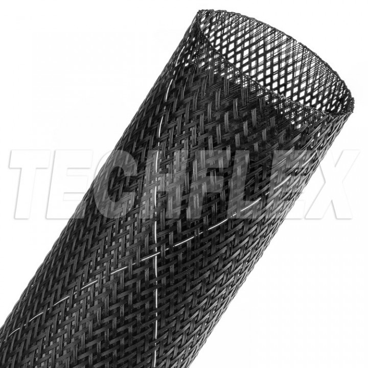 Techflex FRP2.50TB Flexo FR Plus Розмір 63,5 мм, колір - чорний із білим індикатором