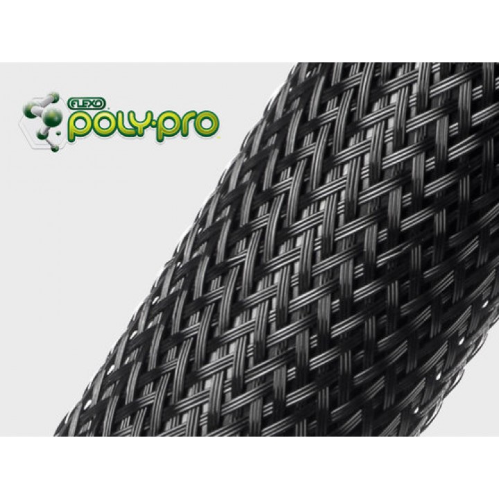Techflex PP32.00BK Flexo Poly-Pro Кабельне обплетення з поліпропілену, розмір - 50.8 mm