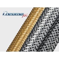 CXN0.25 Chrome XC Розмір 6.35 mm, металеве розтягується обплетення з повним охопленням