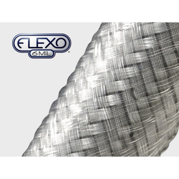 Techflex FFN0.63CL Flexo 6 Mil Розмір 15.88  mm, надтонка і хімічно стійка кабельне обплетення