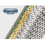 Techflex MYN0.25 Flexo Mylar Розмір 6.35 mm, декоративна кабельне обплетення з светоотражающим ефектом