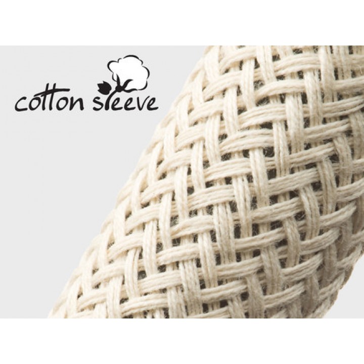 Techflex CTN1.00NT Cotton Sleeving Бавовняне обплетення з повним покриттям, розмір - 25.4 mm