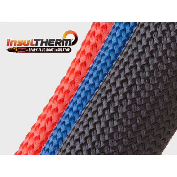 Techflex FDN0.75 Spark Plug Boots Ізолятори чохлів свічок запалювання Insultherm, розмір 12"